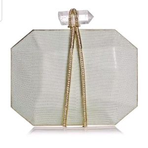 Marchesa crystal clutch wedding bridal bag